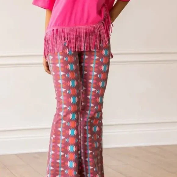 Stopping the Show Aztec Pants - New - Picture 1 of 3